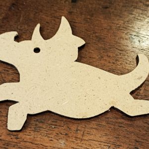 Support de loisir créatif – petit dinosaure – Tricératops