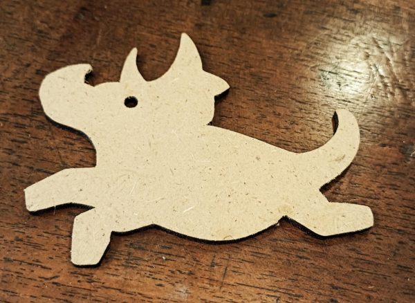 Support de loisir créatif – petit dinosaure - Tricératops – Image 2
