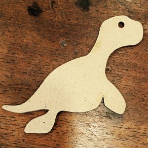 Support de loisir créatif – petit dinosaure – Plésiosaure