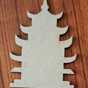 Support de loisir créatif – monde oriental – Tour chinoise