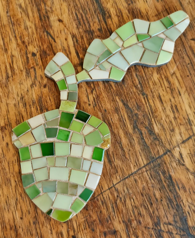 Support de loisir créatif – monde forêt - Gland avec feuille – Image 3