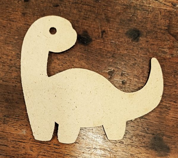 Support de loisir créatif – petit dinosaure - Diplodocus