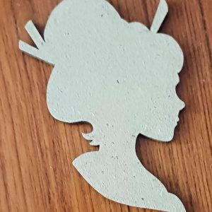 Support de loisir créatif – monde oriental – Portrait Geisha