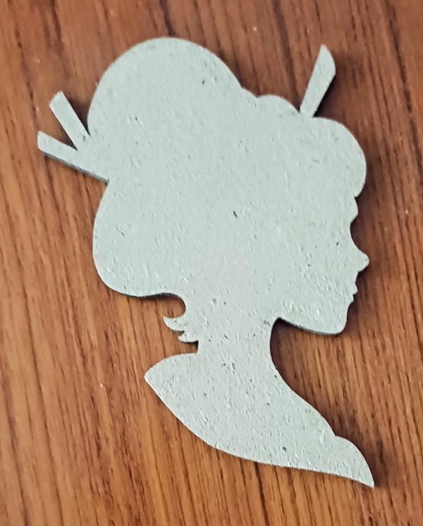 Support de loisir créatif – monde oriental - Portrait Geisha