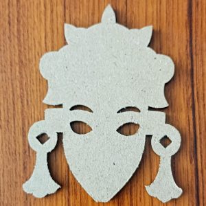 Support de loisir créatif – masques du monde – Maya