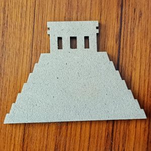 Support de loisir créatif – monde Maya – Temple