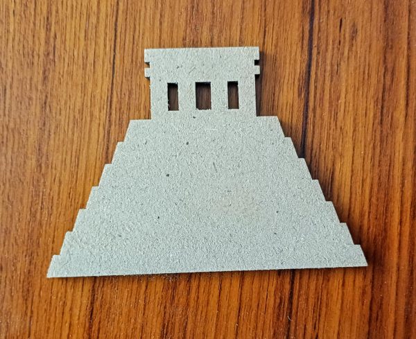 Support de loisir créatif – monde Maya - Temple