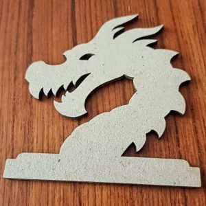 Support de loisir créatif – monde oriental – Buste dragon