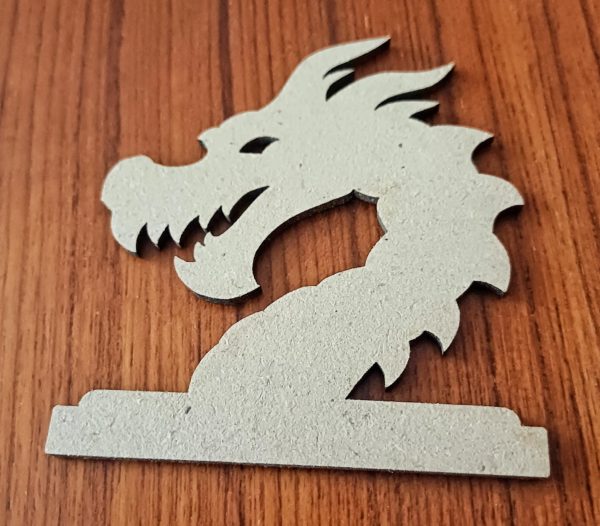 Support de loisir créatif – monde oriental - Buste dragon – Image 2