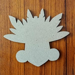 Support de loisir créatif – monde Maya – Tête d’un roi maya