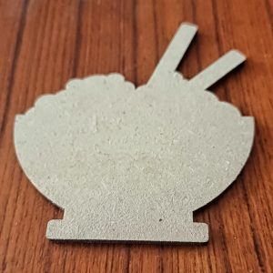 Support de loisir créatif – monde oriental – Bol de riz