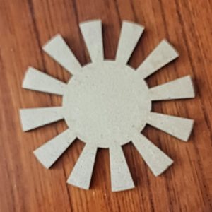 Support de loisir créatif – monde oriental – Soleil japonais