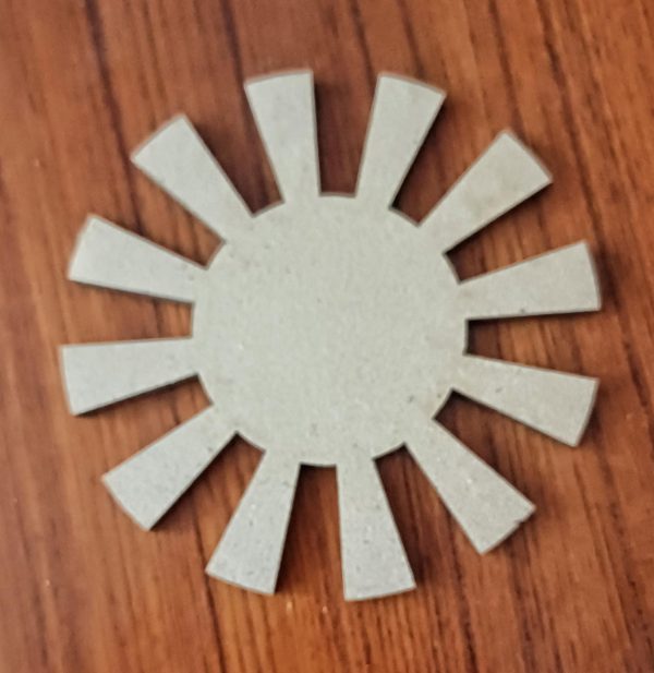 Support de loisir créatif – monde oriental - Soleil japonais – Image 2