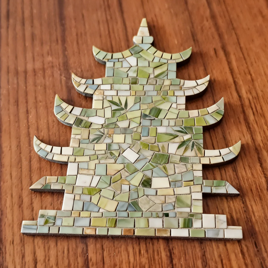 Support de loisir créatif – monde oriental - Tour chinoise – Image 3