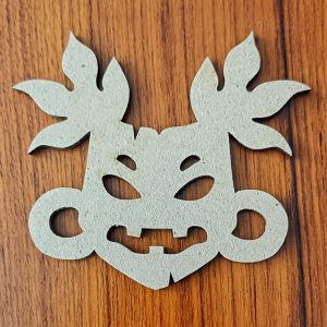 Support de loisir créatif – masques du monde – Oriental