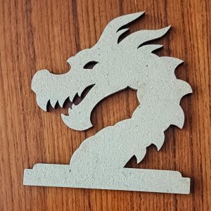Support de loisir créatif – monde oriental – Buste dragon