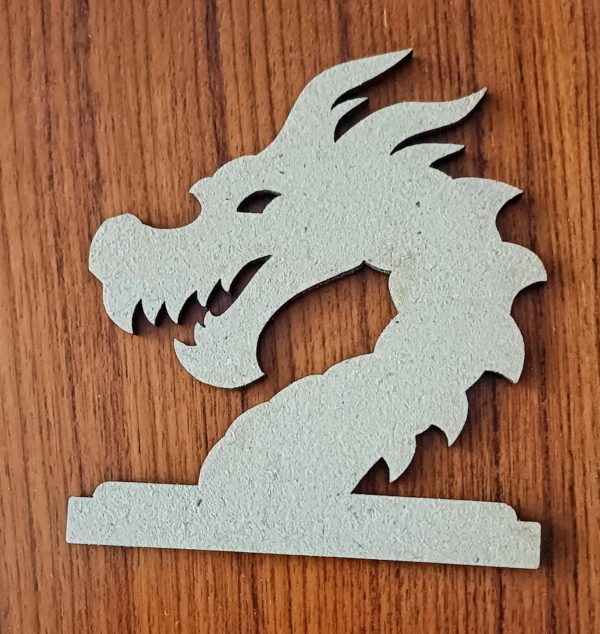 Support de loisir créatif – monde oriental - Buste dragon