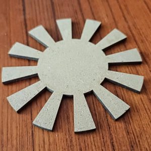 Support de loisir créatif – monde oriental – Soleil japonais