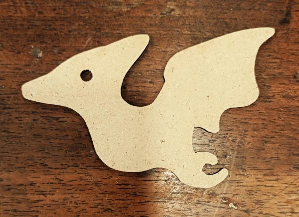 Support de loisir créatif – petit dinosaure - Ptérodactyle