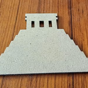 Support de loisir créatif – monde Maya – Temple
