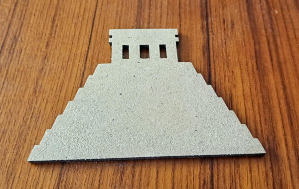 Support de loisir créatif – monde Maya - Temple – Image 2