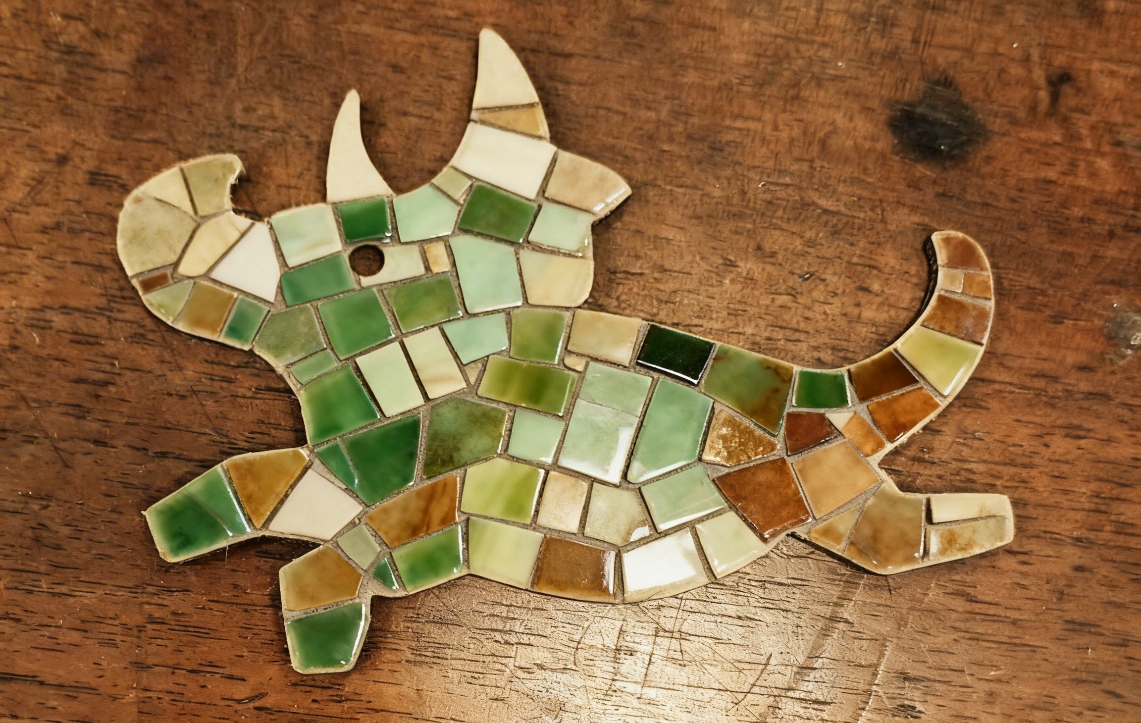 Support de loisir créatif – petit dinosaure - Tricératops – Image 3