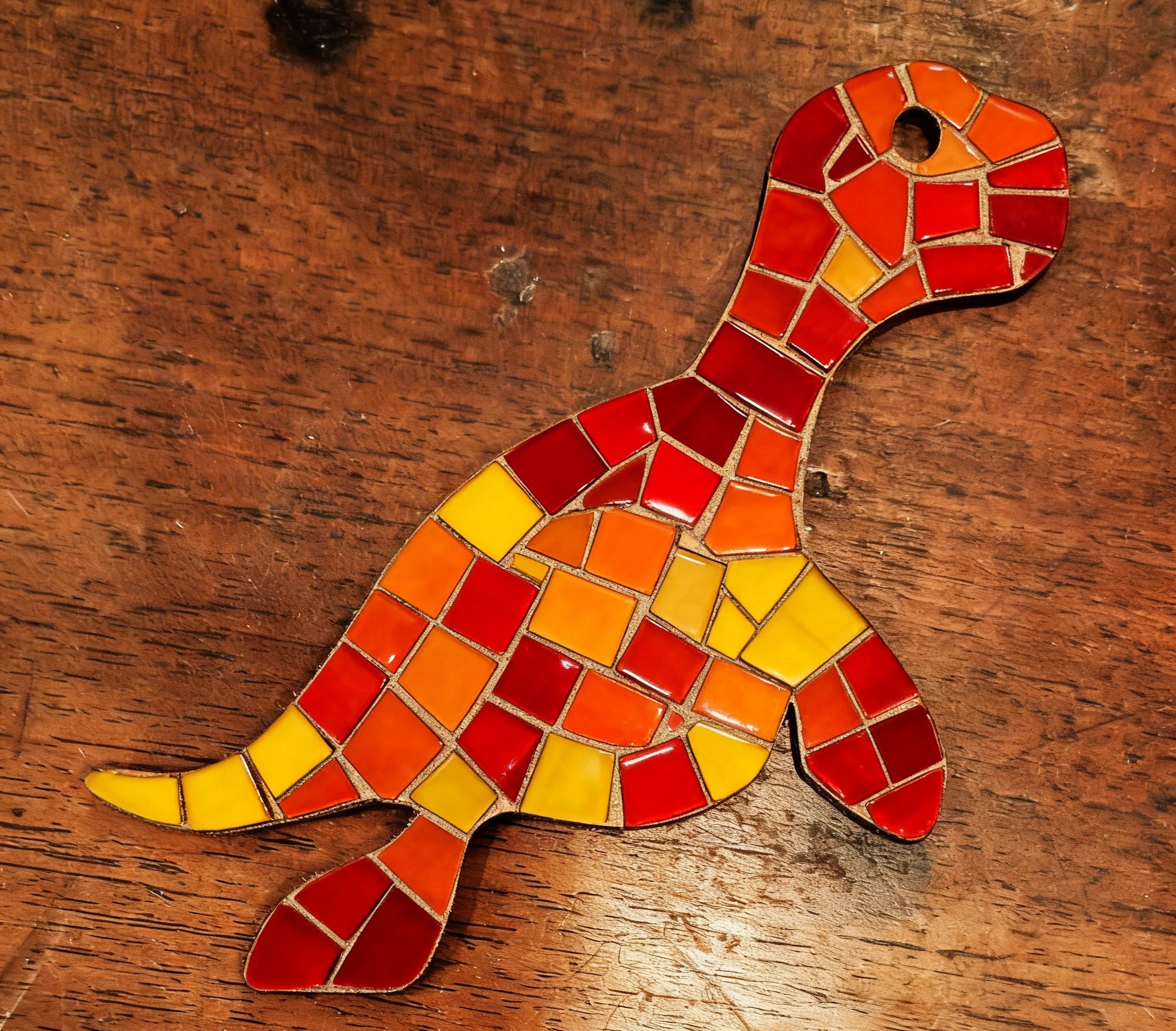 Support de loisir créatif – petit dinosaure - Plésiosaure – Image 3