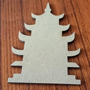 Support de loisir créatif – monde oriental – Tour chinoise
