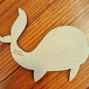 Support de loisir créatif – animaux – Baleine