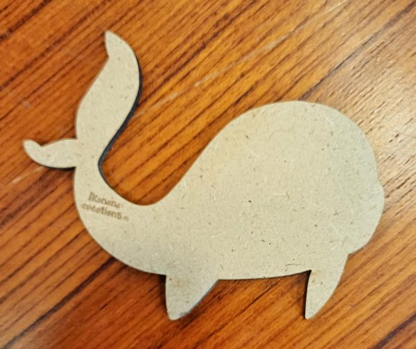 Support de loisir créatif – animaux - Baleine