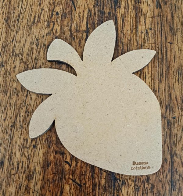 Support de loisir créatif – fruits et légumes - Fraise