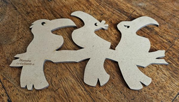 Support de loisir créatif - animaux – 3 toucans – Image 2