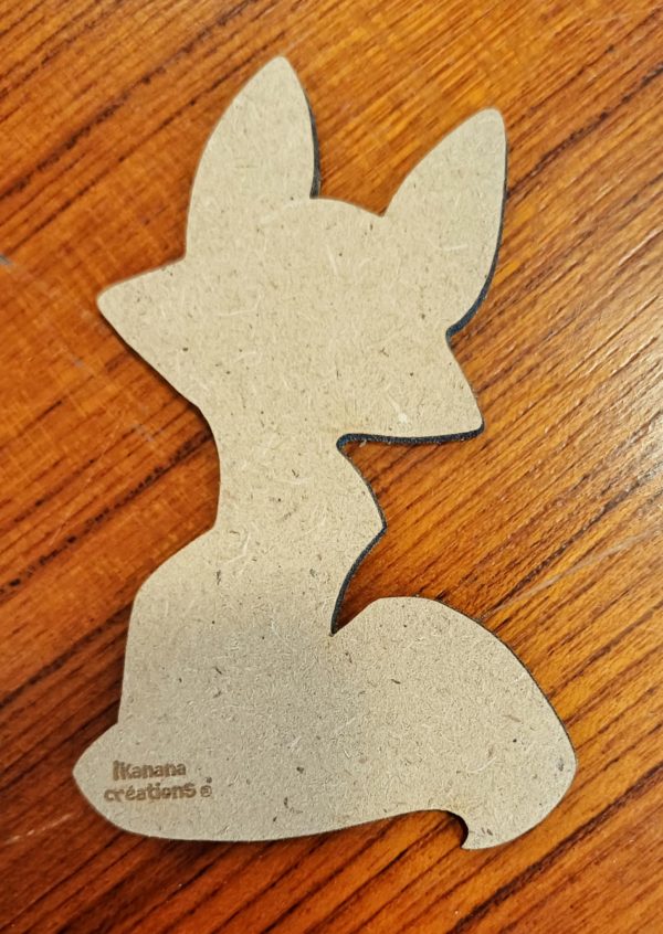 Support de loisir créatif – animaux - Renard