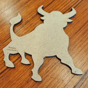 Support de loisir créatif – animaux – Taureau