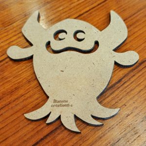 Support de loisir créatif – petis monstres – Polpol la peluche
