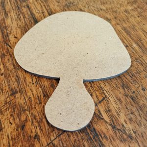 Support de loisir créatif – monde forêt – Champignon