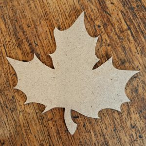 Support de loisir créatif – monde forêt – Feuille d’érable