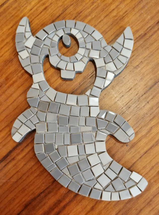 Support de loisir créatif – petis monstres - Tarron le ver – Image 3