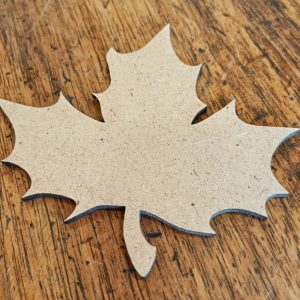 Support de loisir créatif – monde forêt – Feuille d’érable