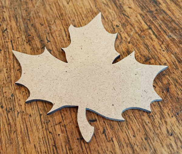 Support de loisir créatif – monde forêt - Feuille d'érable – Image 2