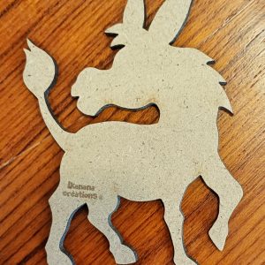 Support de loisir créatif – animaux – Âne
