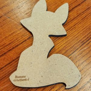 Support de loisir créatif – animaux – Renard