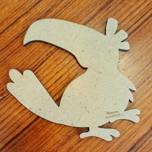 Support de loisir créatif – animaux – Toucan