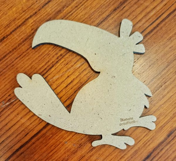 Support de loisir créatif – animaux - Toucan