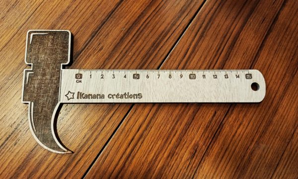 Règle scolaire 15 cm avec la forme d'un objet – Image 3