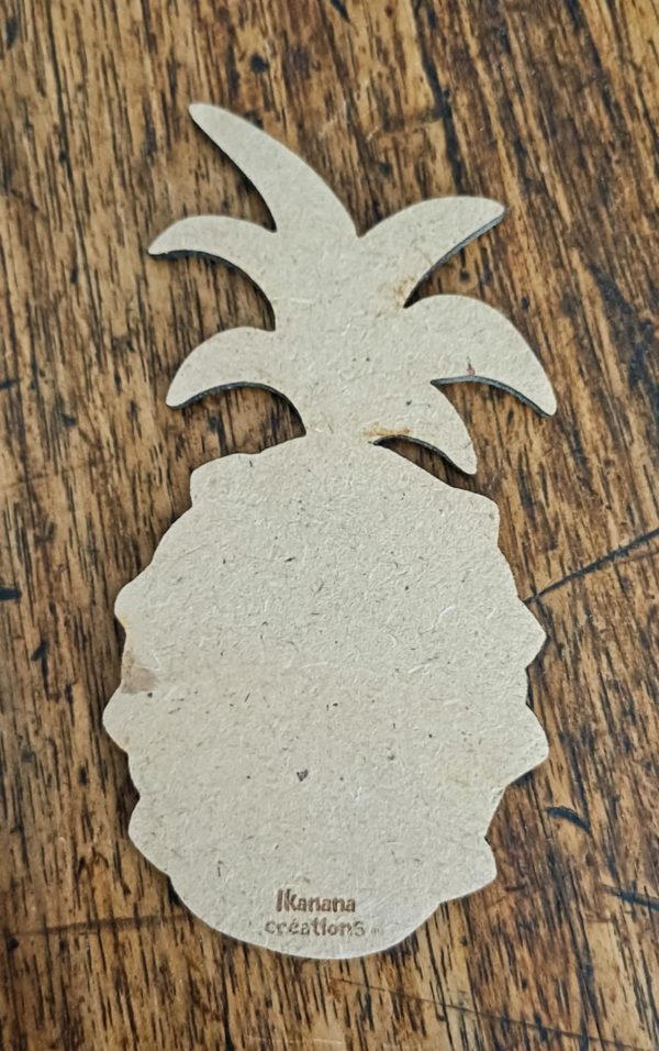 Support de loisir créatif – fruits et légumes - Ananas