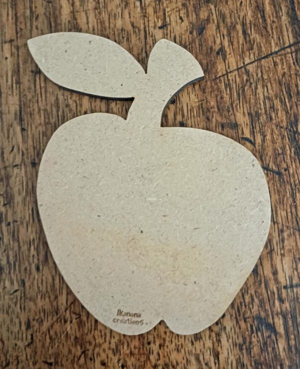 Support de loisir créatif – fruits et légumes - Pomme