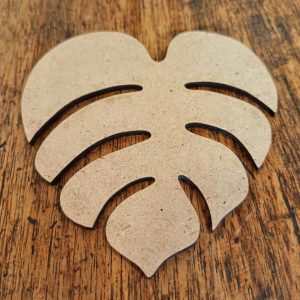 Support de loisir créatif – monde forêt – Feuille de monstera