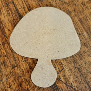 Support de loisir créatif – monde forêt – Champignon