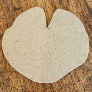 Support de loisir créatif – monde forêt – Feuille de lotus